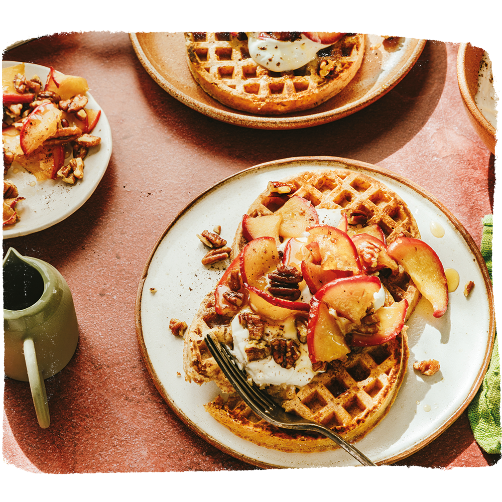 High Protein Chocolate Berry Stack