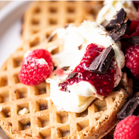 High Protein Choc-Chip Toaster Waffles