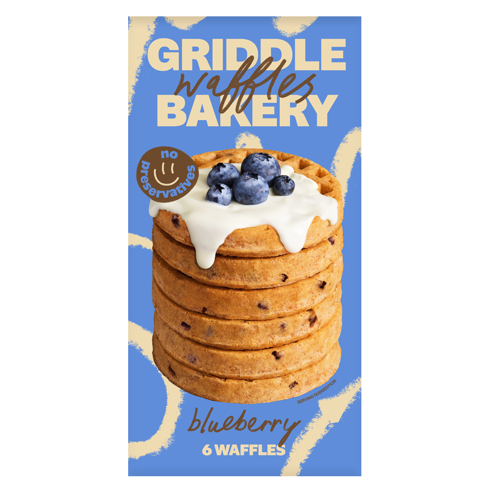Blueberry Wholegrain Toaster Waffles