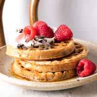 Apple & Cinnamon Wholegrain Waffles